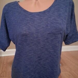 NWT Girl’s Abercrombie Kids Casual Shirt Size XL Blue Very Soft